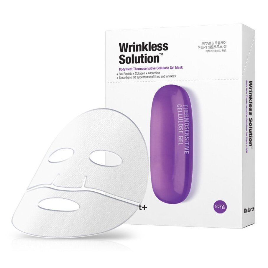 Омолоджувальна маска з пептидами Dr. Jart+ Dermask Intra Jet Wrinkless Solution 5 шт - основне фото