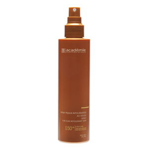 Солнцезащитный спрей для чувствительной кожи SPF 50+ Acadèmie Bronzécran Spray For Sun Intolerant Skin SPF 50+