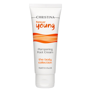 Смягчающий крем для ног Christina Forever Young Body Pampering Foot Cream